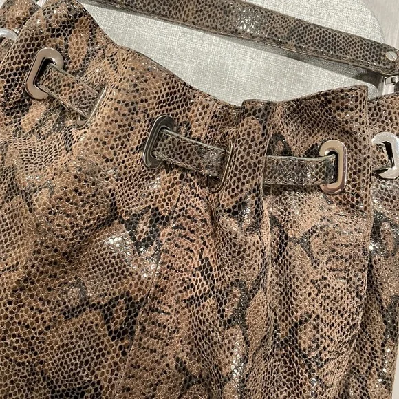 Tory Burch Natalya Python hobo - Picture 6 of 17